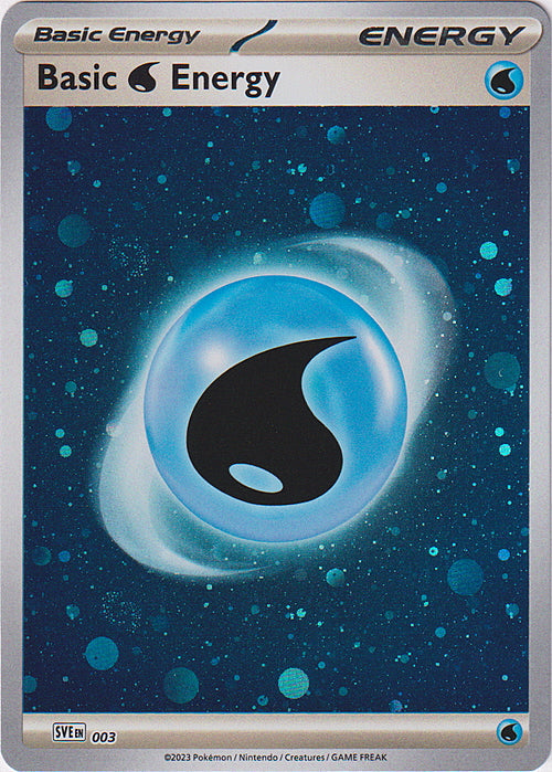 Scarlet & Violet Basic Cosmos Holo Water Energy #3
